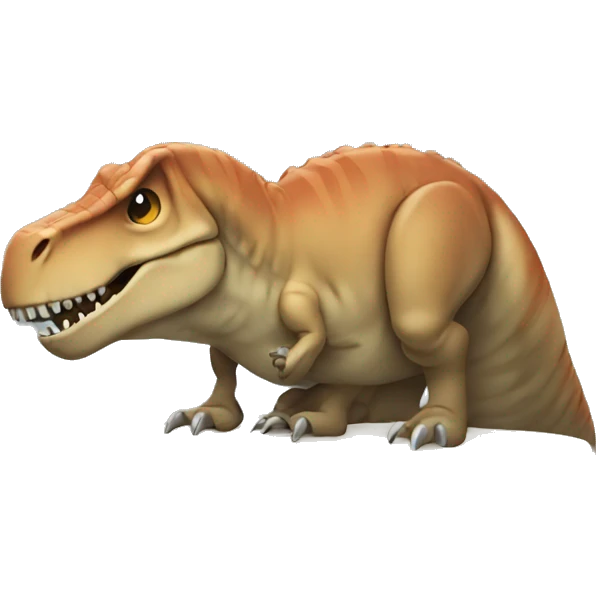 Sleeping T-Rex emoji