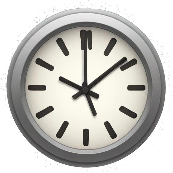 clock emoji