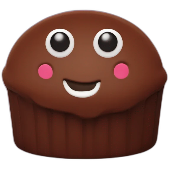 fondant au chocolat emoji