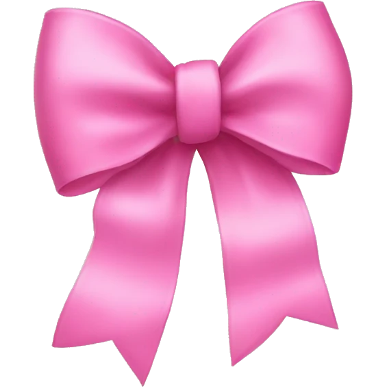 Pink Bow emoji