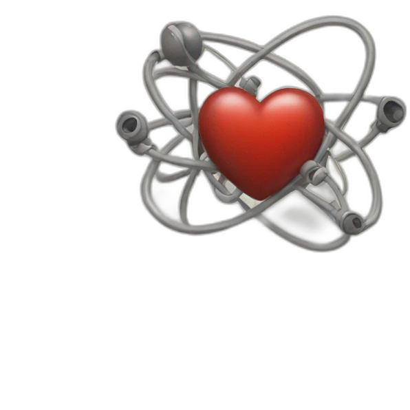 Atomic heart emoji