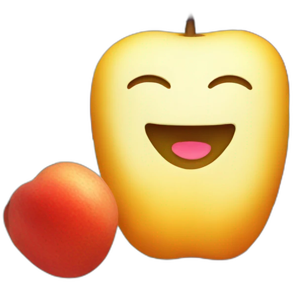 fruit shaped candle emoji