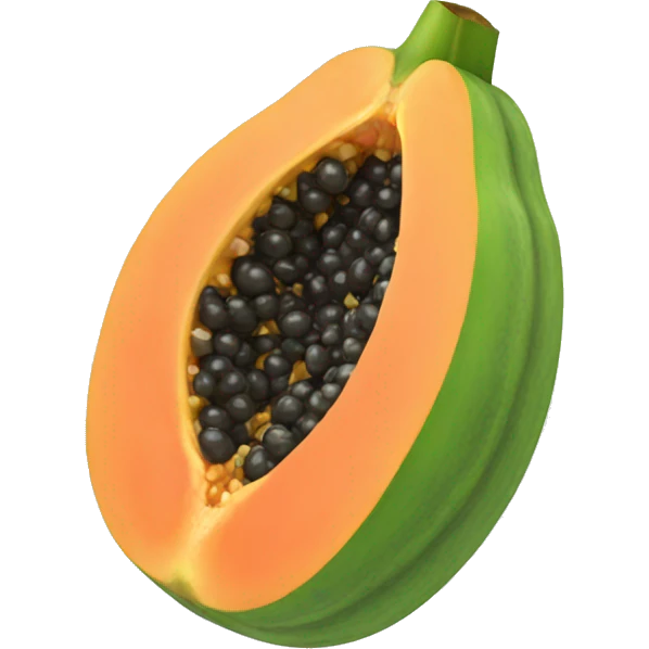 papaya emoji