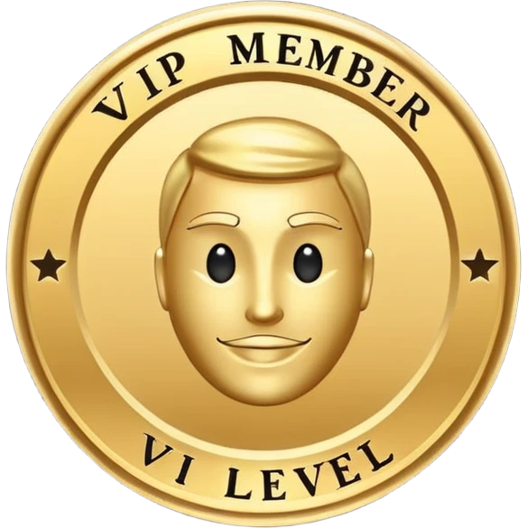 VIP member Logo and text Level1 emoji