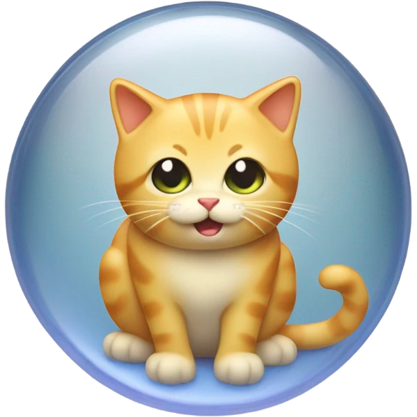A cat with Agar emoji