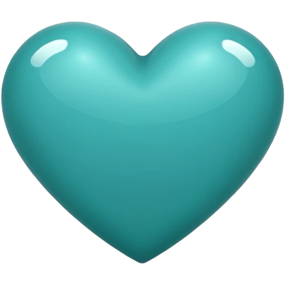 teal heart  emoji