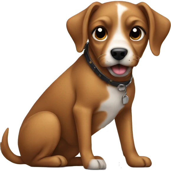 Dog with slay nails emoji