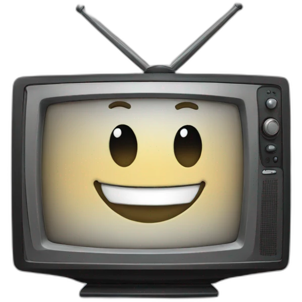 une television emoji