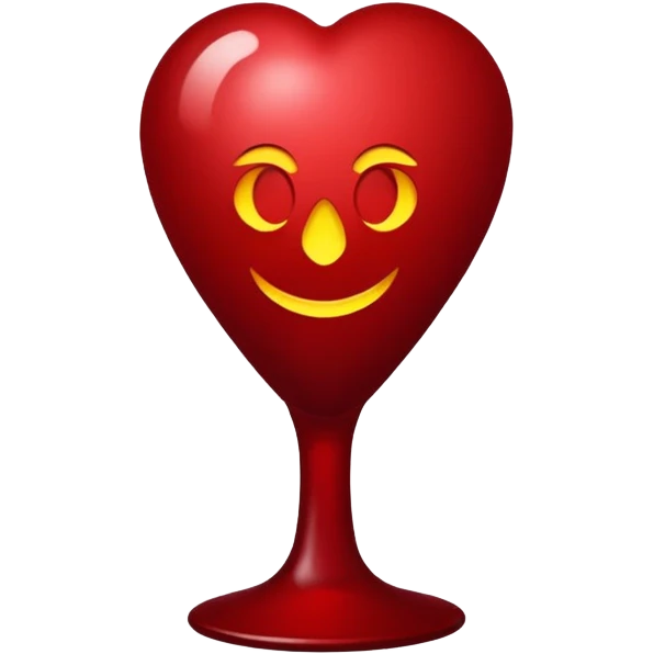 Dark red emoji