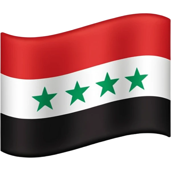ba'athist syria flag emoji