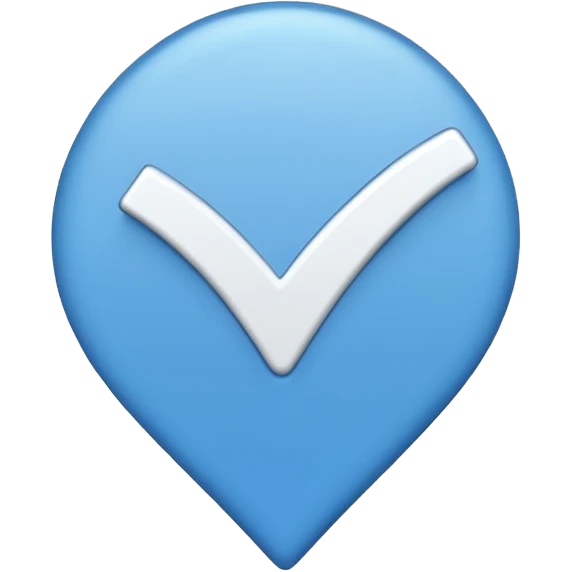 make verified check emoji, make it blue and the check white  emoji