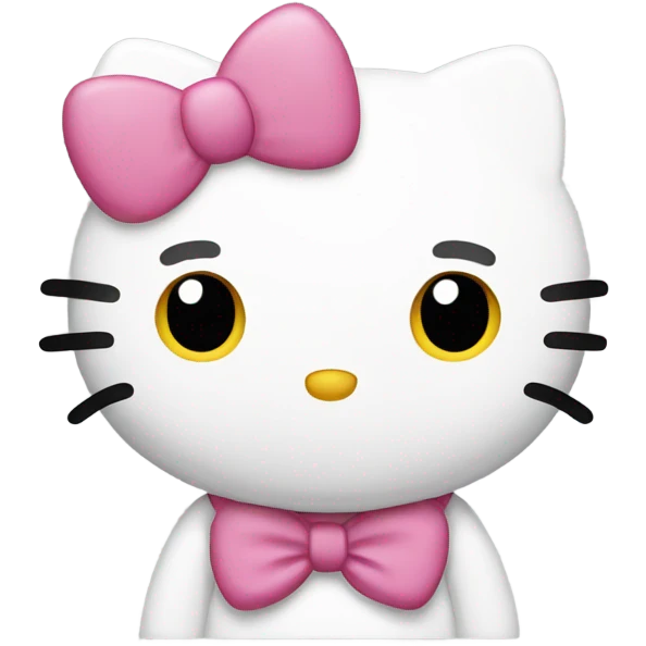 Hello kitty emoji