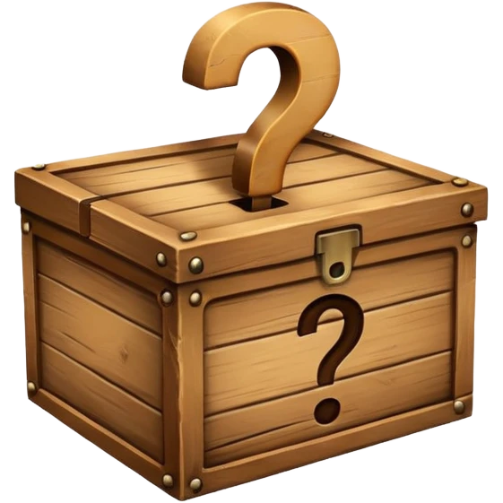 Box with question mark emoji