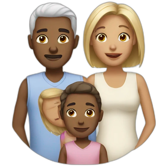 white family emoji