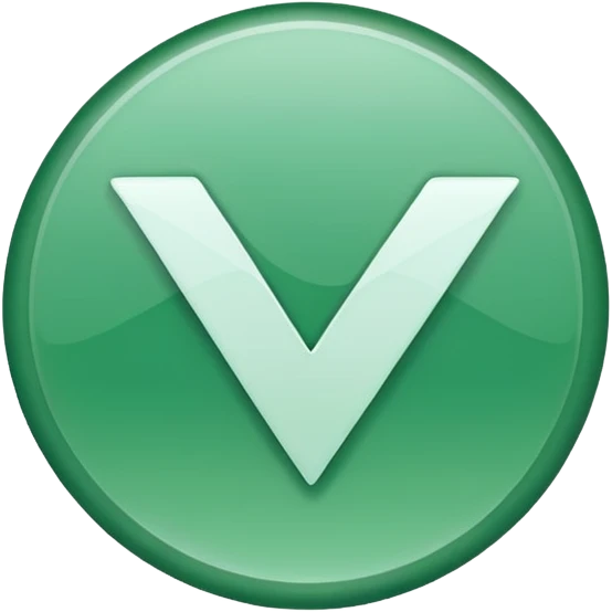 The symbol of a check ✔️ ✅️ emoji