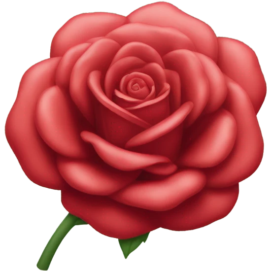 San Valentín rojo  emoji