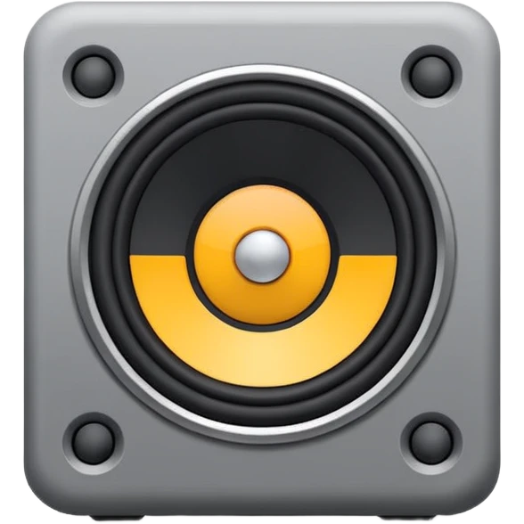 mac os icon speaker volume emoji