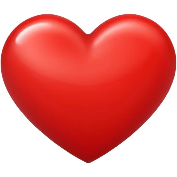 red heart emoji