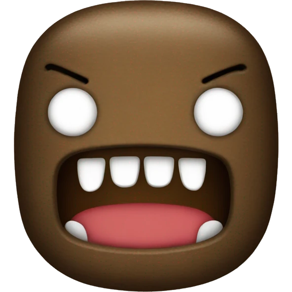 domo with a human face emoji