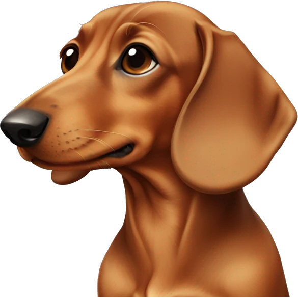 daschund  emoji