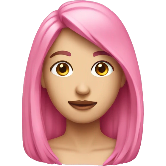 Pink emoji