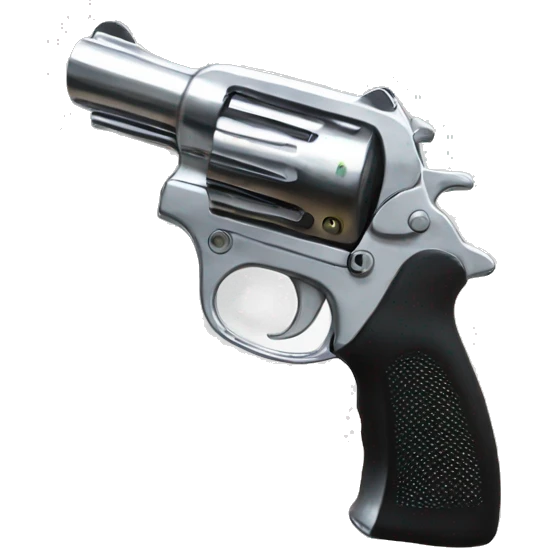 Pistolet chrome emoji