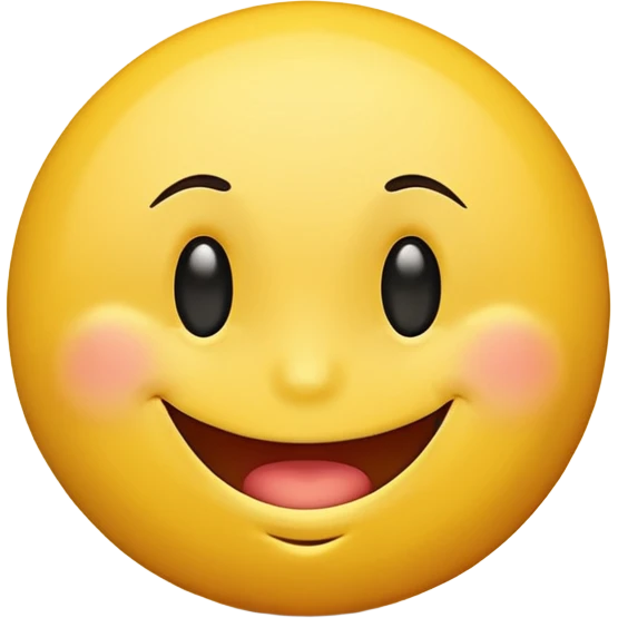 Yellow smiley face side eye emoji
