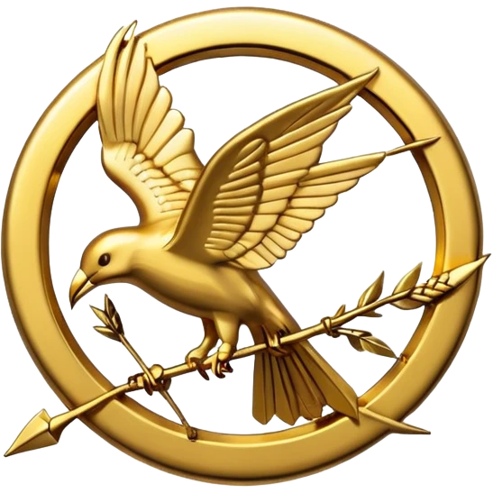 Mockingjay Pin  from The Hunger Games emoji