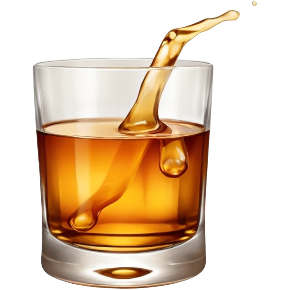 glass of whiskey emoji