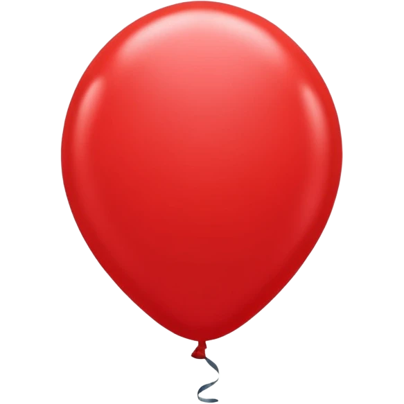 red balloon emoji