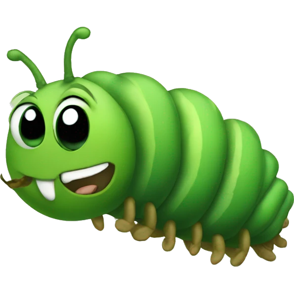 Drunk Caterpillar emoji