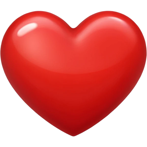 red heart emoji