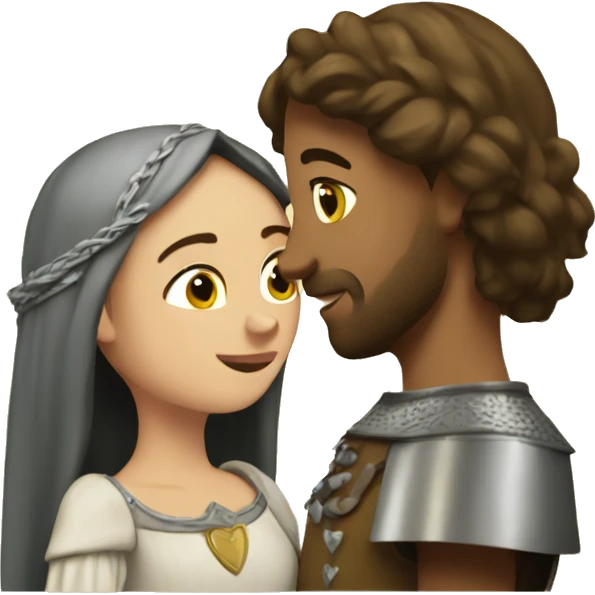 Mediaeval love emoji
