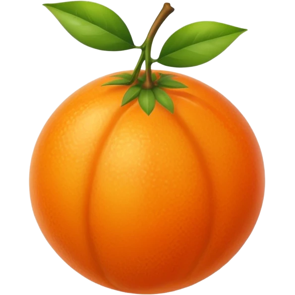  portakal meyvesi tek emoji