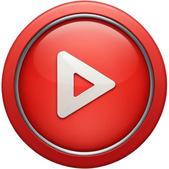 blank screen with a red play button in the center emoji