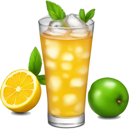 Half and halfArnold Palmer drink emoji