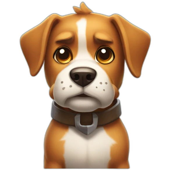 Clash royale card dog emoji