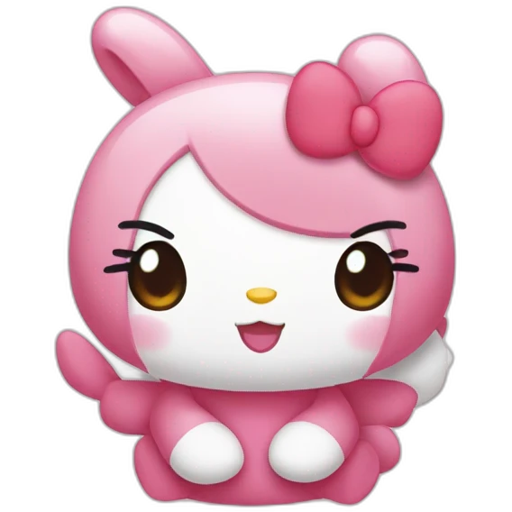 My Melody emoji