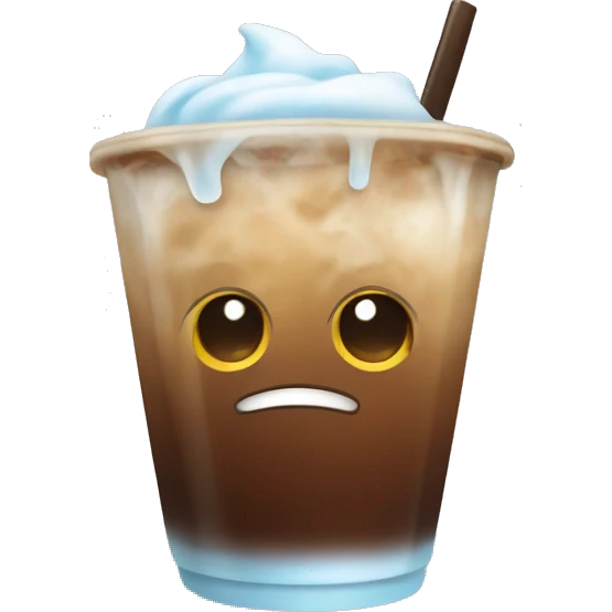 Iced coffe emoji