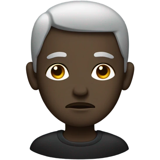 Lugubrious emoji