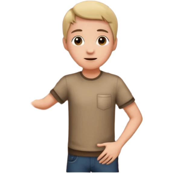 persona abriendo peurta emoji