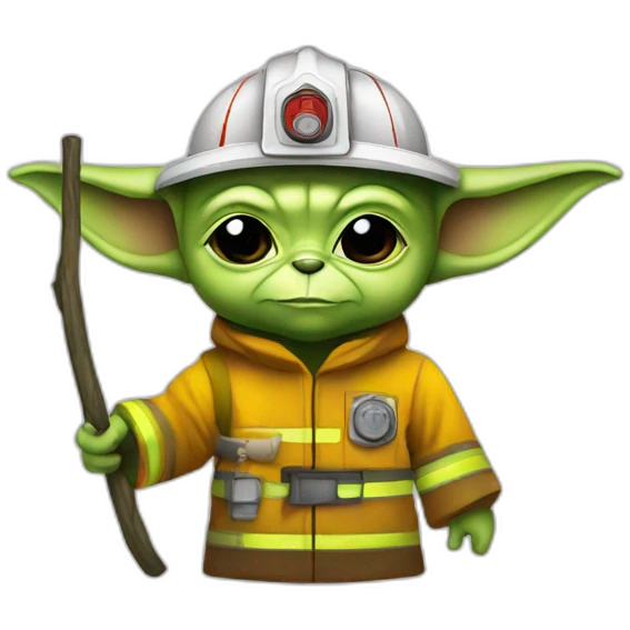 yoda-firefighter-colorful emoji