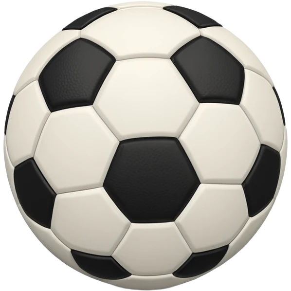 white Football withh shedow  emoji