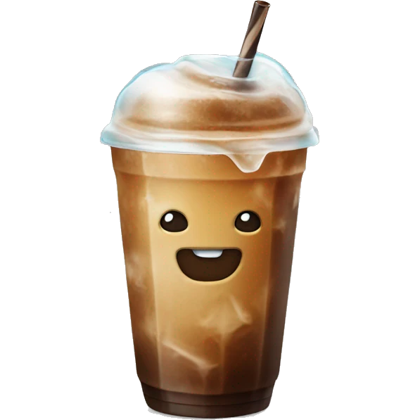 Iced coffe emoji