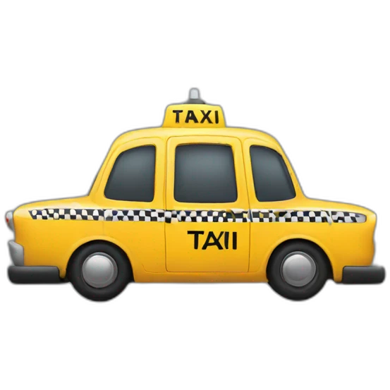 taxi emoji