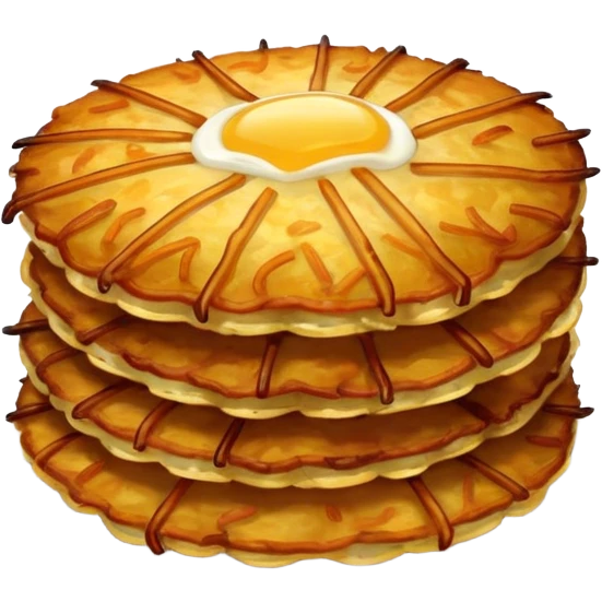 fried potato latkes emoji