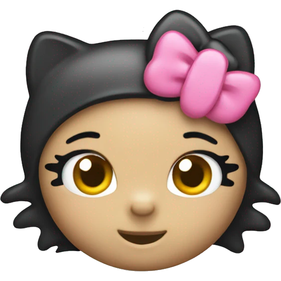 Hello kitty emoji
