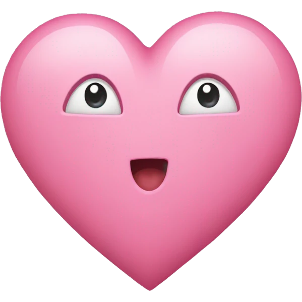 bany pink heart emoji