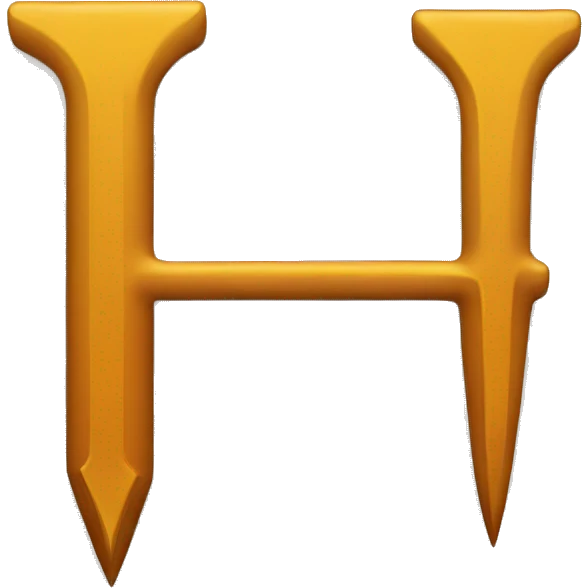 the letter i with an arrow strikig it top to bottom emoji