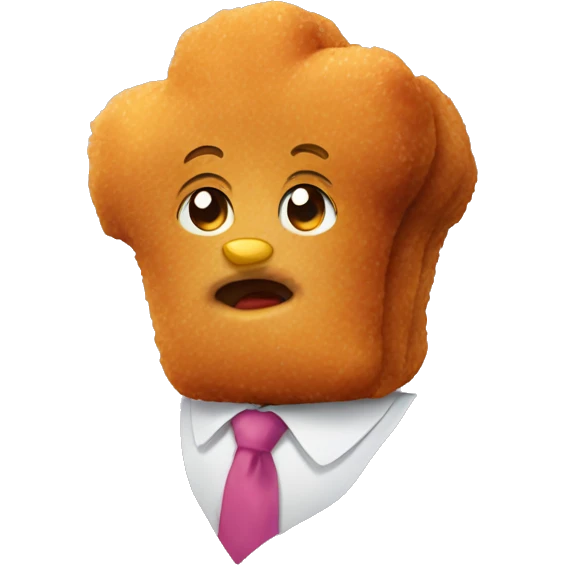 Chicken nugget emoji